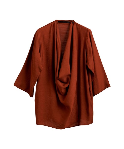 「NO ID.」 7分袖シャツ ONE SIZE ブラック メンズの画像