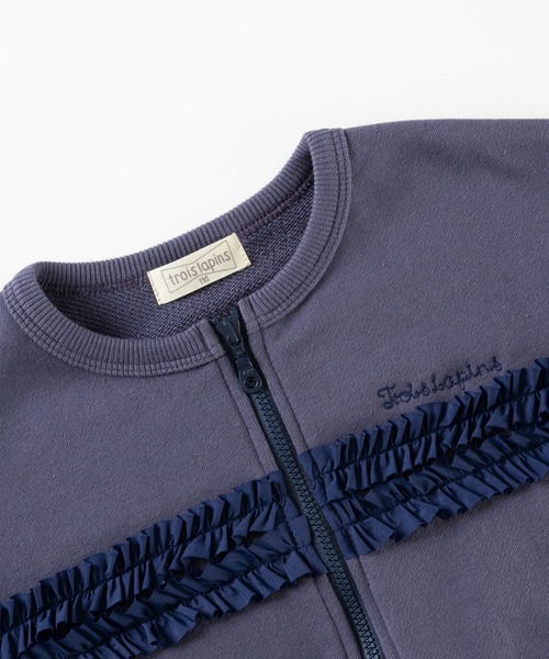 「trois lapins kp」 「KIDS」スウェットカットソー 160cm ネイビー キッズ_画像4