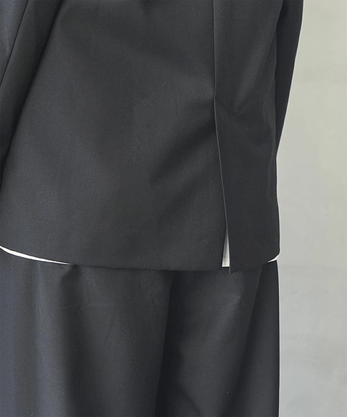 SOLAMONAT LARME（ソラモナラーム） ジャケット ノーカラージャケット