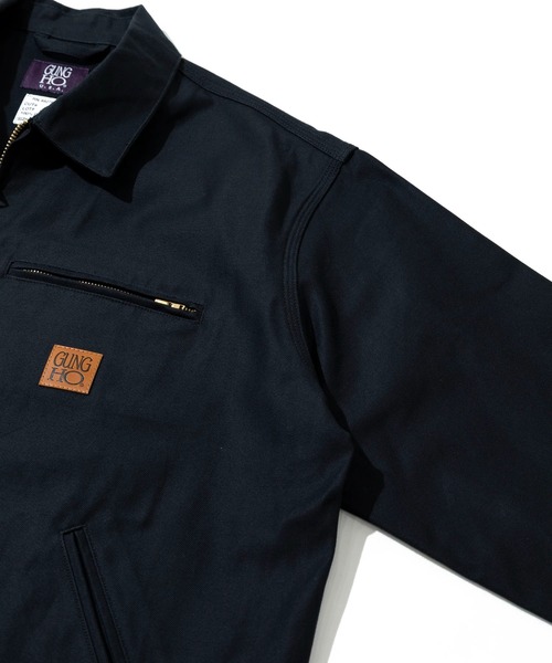 GUNG HO（ガンホー） ブルゾン アウター BACK SATIN WORK JACKET 