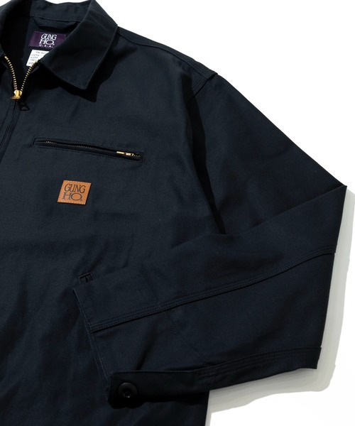 GUNG HO（ガンホー） ブルゾン アウター BACK SATIN WORK JACKET