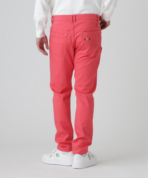 PEARLY GATES（パーリーゲイツ） パンツ ストレッチサテン表スエード