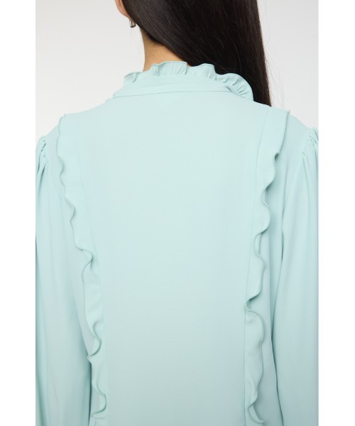 MOUSSY（マウジー） ブラウス シャツ GEORGETTE RUFFLES ブラウス