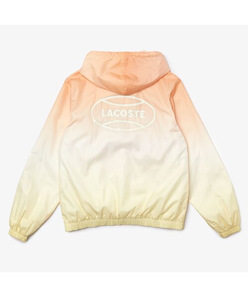 「LACOSTE L!VE」 ブルゾン S オレンジ メンズ_画像2