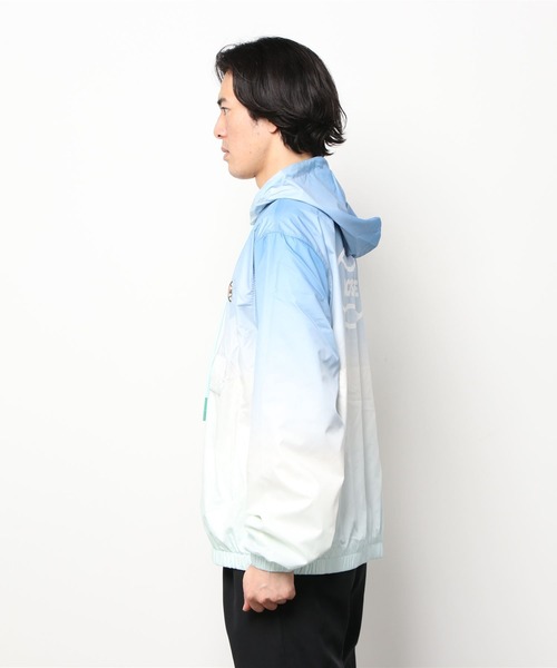 「LACOSTE L!VE」 ブルゾン S オレンジ メンズ_画像6