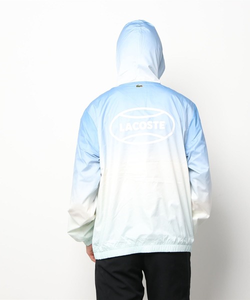 「LACOSTE L!VE」 ブルゾン S オレンジ メンズ_画像7