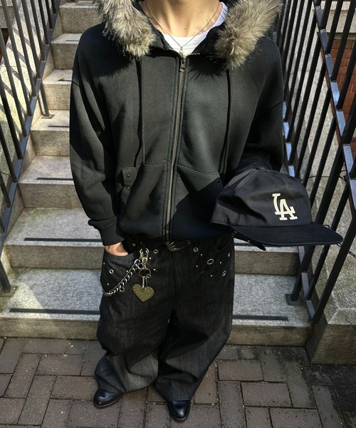 kutir（クティール） ブルゾン アウター 2WAY FAKE FUR HOOD ZIP PARKA