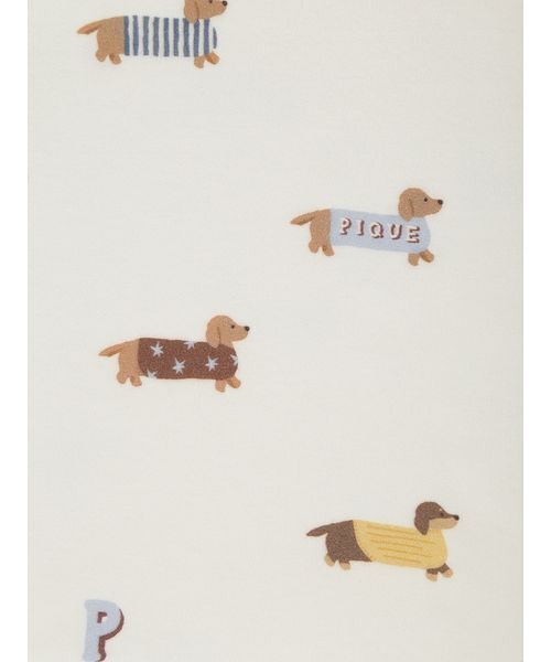gelato pique（ジェラートピケ） パジャマ 「KIDS」ダックスフンド柄