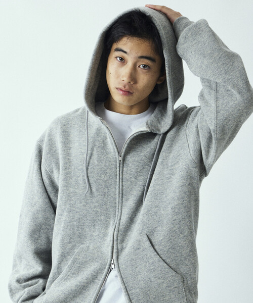 リラックスフィット パーカー L ダークグレー リラックスフィット パーカー L ダークグレー FREAK'S STORE