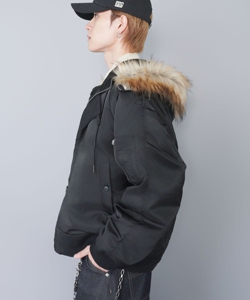 N-2B短丈 M SPINNS（スピンズ） ブルゾン アウター 「短丈」中綿N-2Bフライト