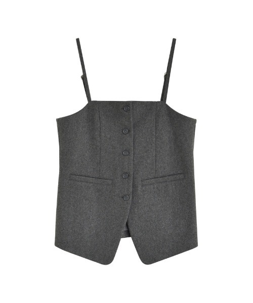 Re:EDIT（リエディ） キャミソール 「洗濯機で洗える」圧縮ウール