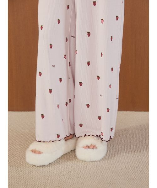 gelato pique（ジェラートピケ） パジャマ ルームウェア ストロベリー