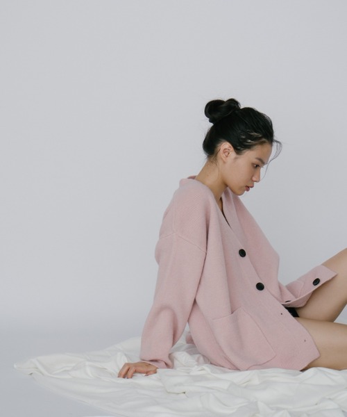 「duei」 カーディガン FREE アイボリー レディース_画像3