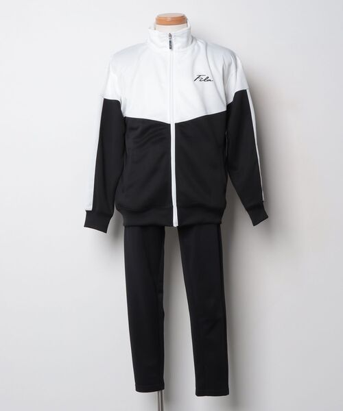 FILA（フィラ） セットアップジャージ M ホワイト メンズ : ZOZOTOWN