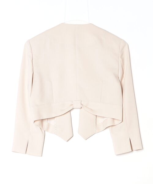 「AIMER」 長袖ブラウス 40 ベージュ レディース_画像2