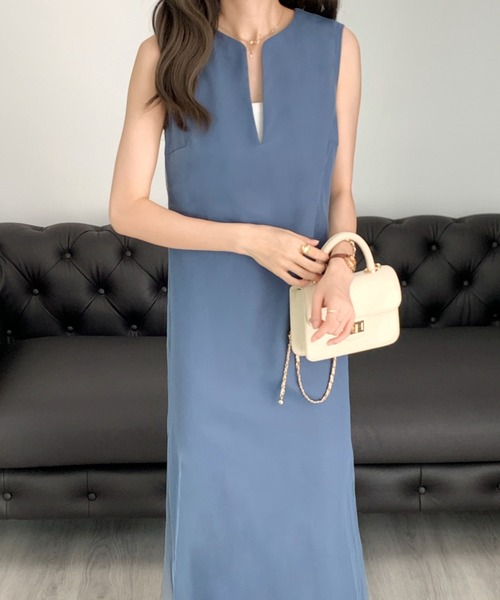 「ABITOKYO」 サロペットスカート M ベージュ レディース_画像2