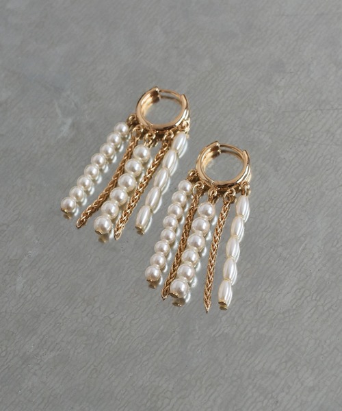 「GOLDY」 ピアス(両耳用) FREE ゴールド レディース_画像3