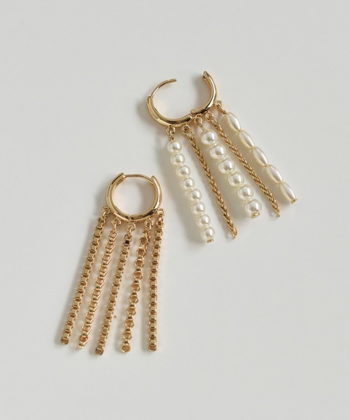 「GOLDY」 ピアス(両耳用) FREE ゴールド レディース_画像4