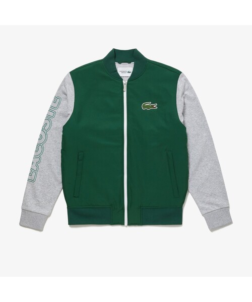 LACOSTE（ラコステ） スタジャン 50 グリーン メンズ : ZOZOTOWN Yahoo