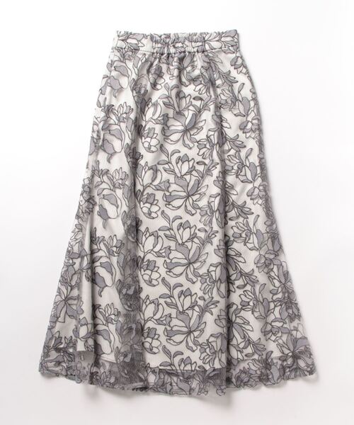 「MERCURYDUO」 ロングスカート SMALL アイボリー レディース_画像2