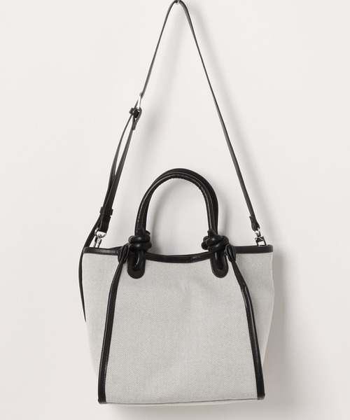 「cache cache」 ショルダーバッグ FREE グレー レディース_画像6