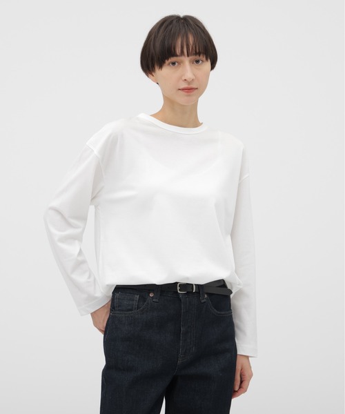 MARGARET HOWELL（マーガレットハウエル） tシャツ SOFT COTTON JERSEY