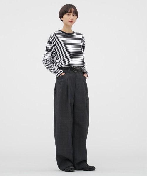 MARGARET HOWELL（マーガレットハウエル） tシャツ SOFT COTTON JERSEY