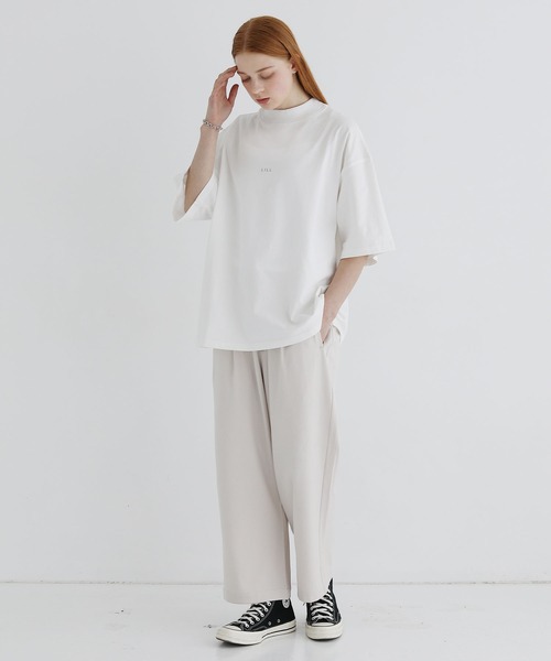 「LILL」 半袖Tシャツ X-LARGE ライトブルー メンズ_画像2