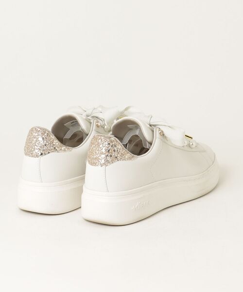 「+diana」 ローカットスニーカー 23.5cm ホワイト レディース_画像2
