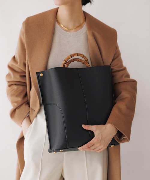 E'POR(エポール) トートバッグ 「E'POR」BAMBOO BAG Large/A4対応 E'POR(エポール) トートバッグ 「E'POR」BAMBOO BAG Large/A4対応