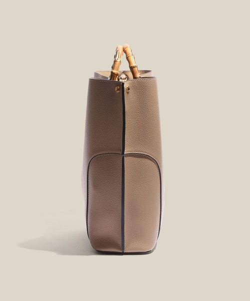 E'POR（エポール） トートバッグ 「E'POR」BAMBOO BAG Large/A4対応