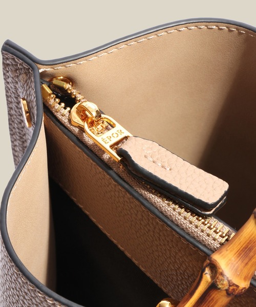 トートバッグ 「E'POR」BAMBOO BAG Large/A4対応・通勤・26SS新色 レディースの画像