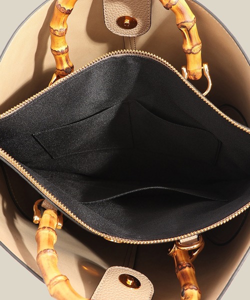 トートバッグ 「E'POR」BAMBOO BAG Large/A4対応・通勤・26SS新色 レディースの画像
