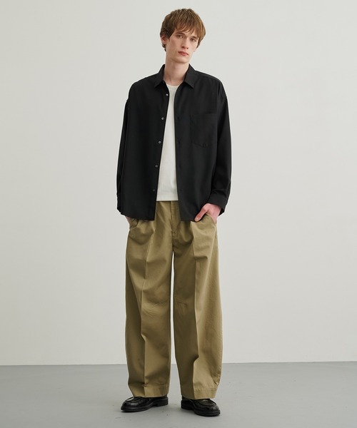 「PUBLIC TOKYO」 長袖シャツ 0 ホワイト メンズ_画像2