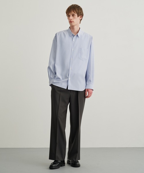 「PUBLIC TOKYO」 長袖シャツ 0 ホワイト メンズ_画像4