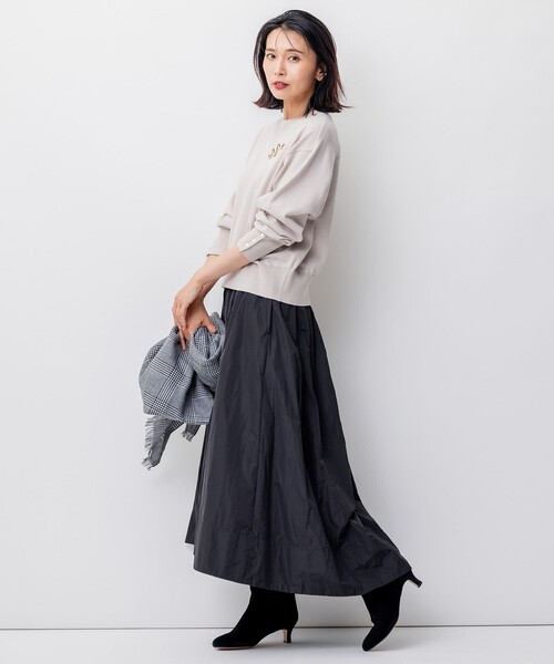 「23区」 長袖ニット 32 オレンジ レディース_画像7