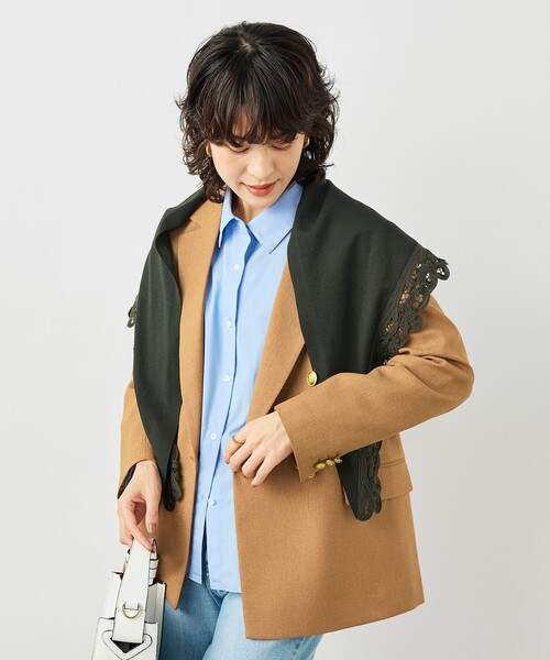美品  SEE YOU YESTERDAY ストール    レディース 23区（ニジュウサンク） ストール マフラー 「好評につき追加/Oggi