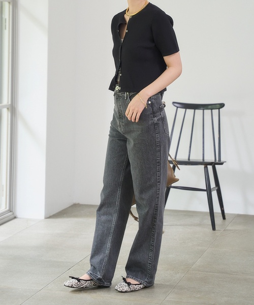 「LE TALON」 フラットパンプス 25cm アイボリー レディース_画像5