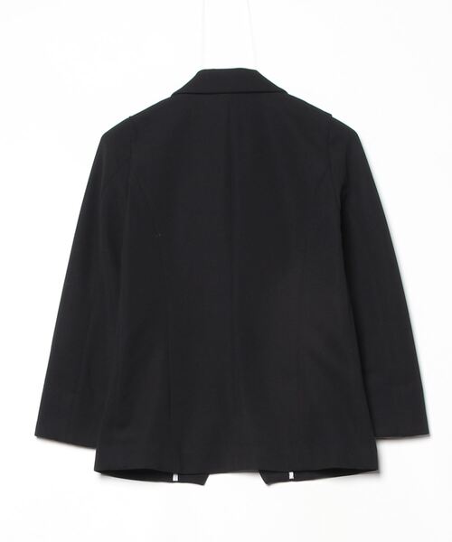 「qualite」 テーラードジャケット 2 ブラック レディース_画像2