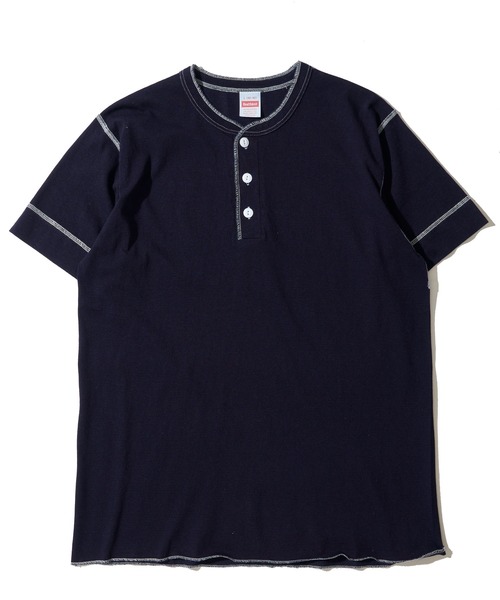 Healthknit（ヘルスニット） ヘンリーネック tシャツ 「Healthknit