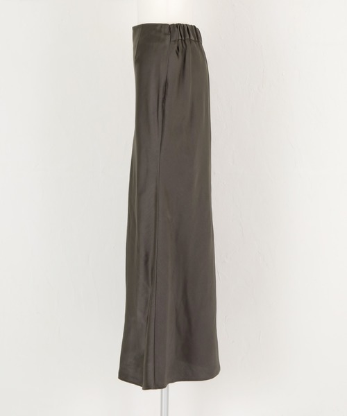 「ur's」 ロングスカート M ネイビー レディース_画像5