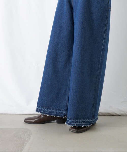 「LUCA/LADY LUCK LUCA」 デニムパンツ FREE インディゴブルー レディース_画像8
