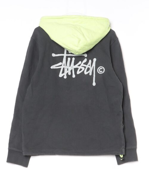 STUSSY（ステューシー） プルオーバーパーカー S ブラック メンズ