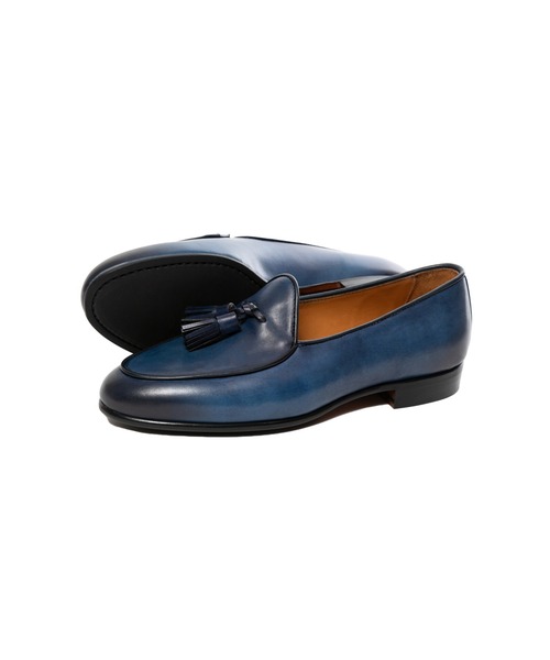 「Berwick1707」 ローファー 40 バーガンディー メンズ_画像7