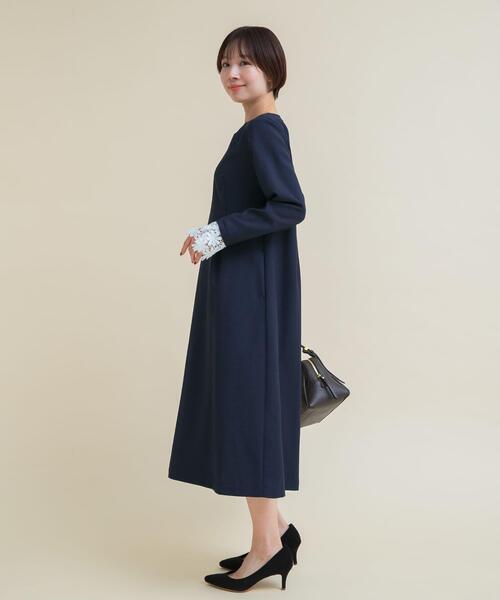 ワンピース 「WEB限定」袖レースワンピース : ZOZOTOWN Yahoo!店