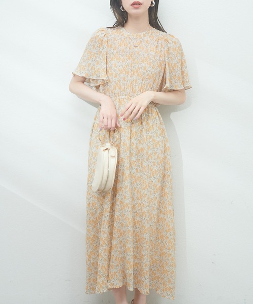「natural couture」 半袖ワンピース FREE ブラック レディース_画像3
