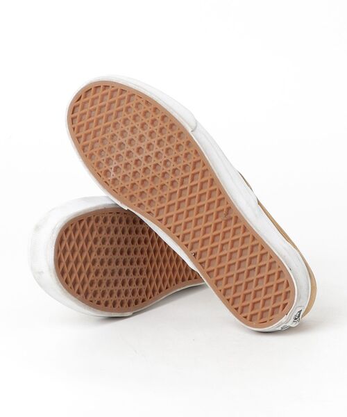 「VANS」 スリッポン 27cm ベージュ メンズ_画像3