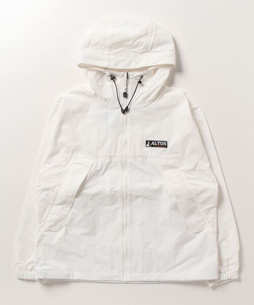 「ALTUS Mountain Gear」 ナイロンブルゾン ONE SIZE ホワイト レディース_画像2