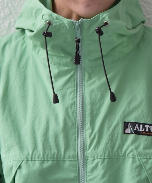 「ALTUS Mountain Gear」 ナイロンブルゾン ONE SIZE ホワイト レディース_画像7