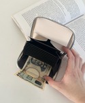 ミニ 二つ折り 二つ折り財布 財布 コンパクト...の詳細画像4